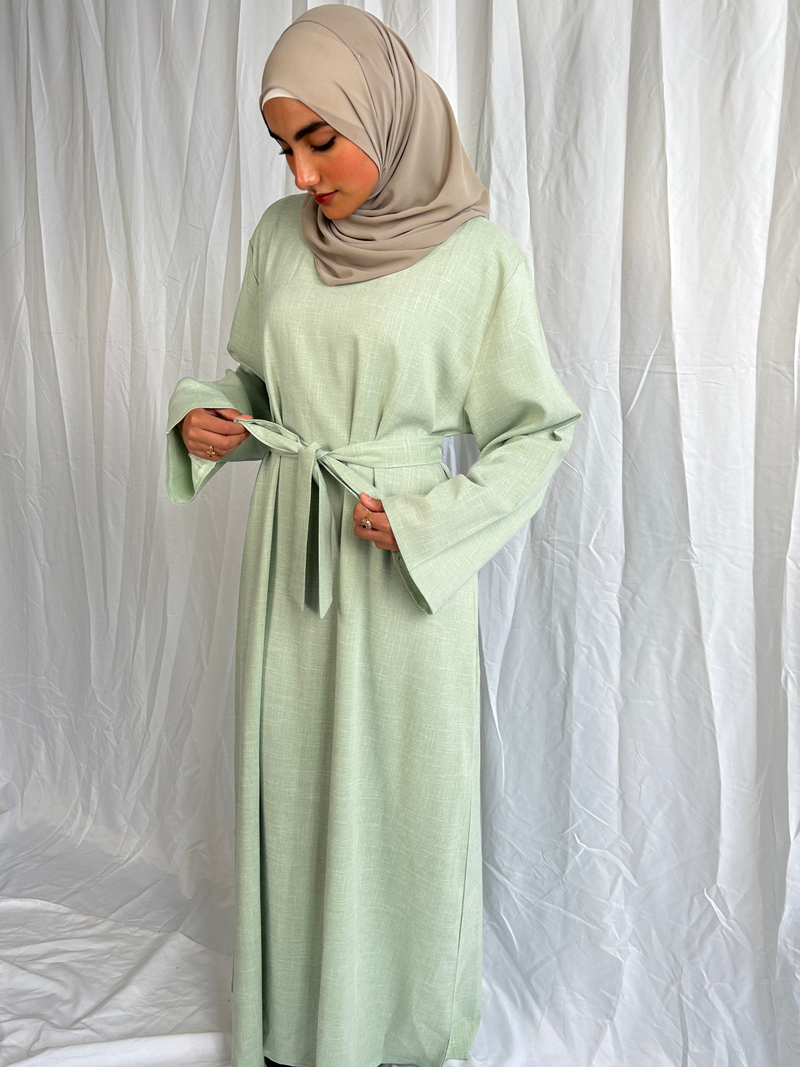 Linen Abayas RIM VII Linen Abayas RIM VII