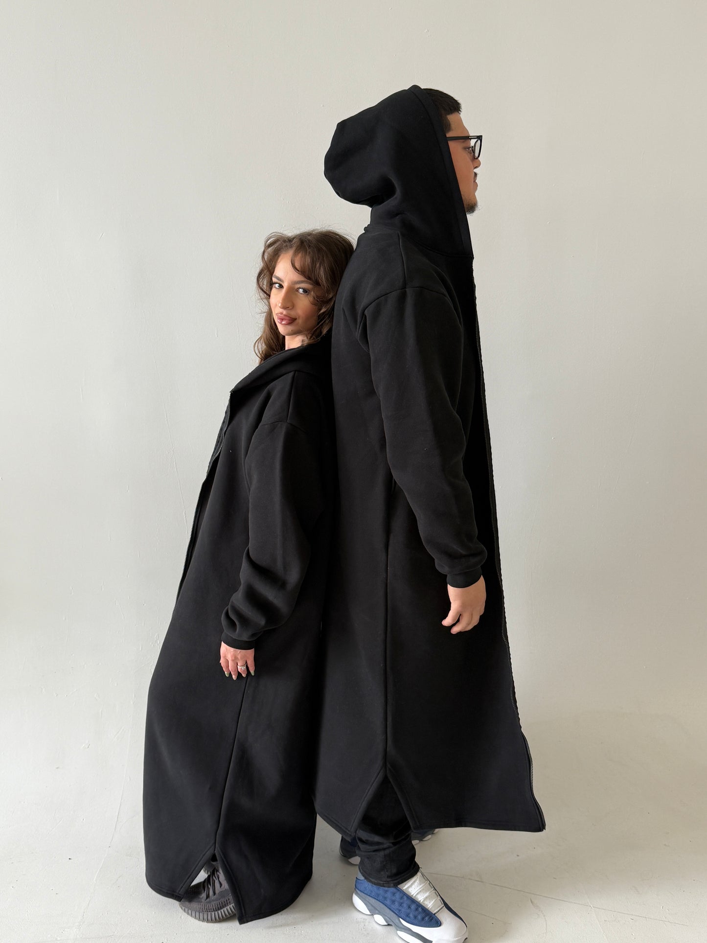 Long Full-Zip Hoodie