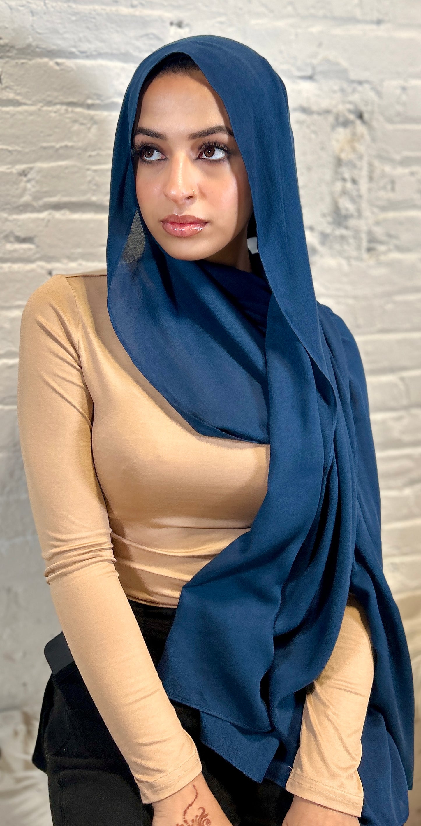 Blue Modal Hijab