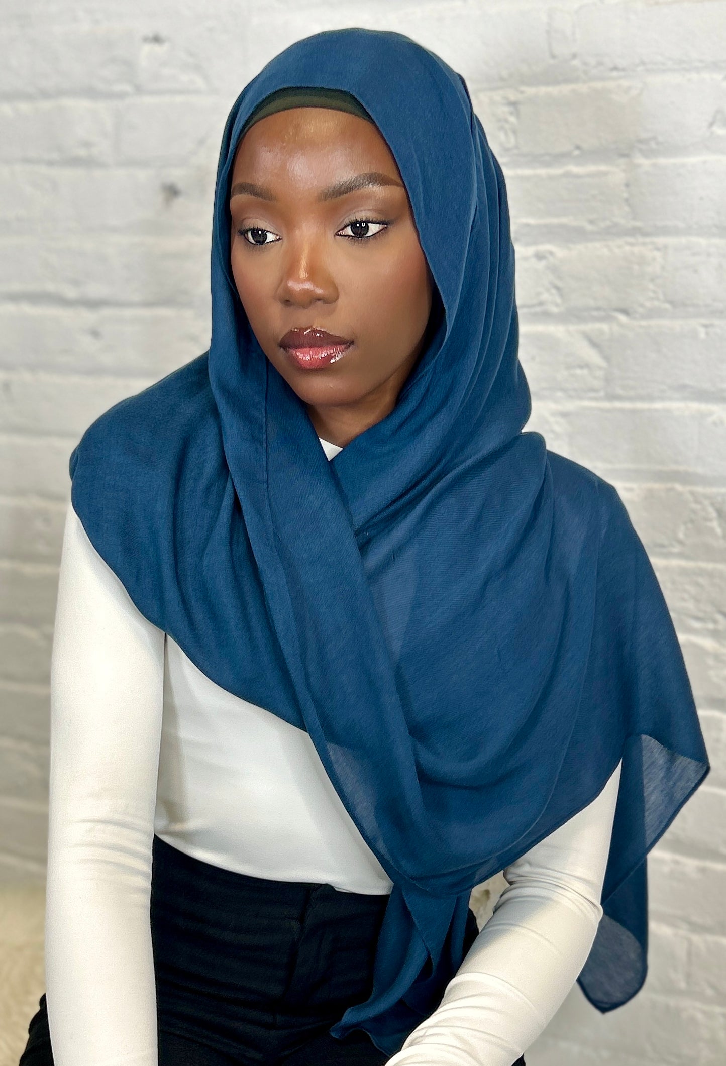 Blue Modal Hijab