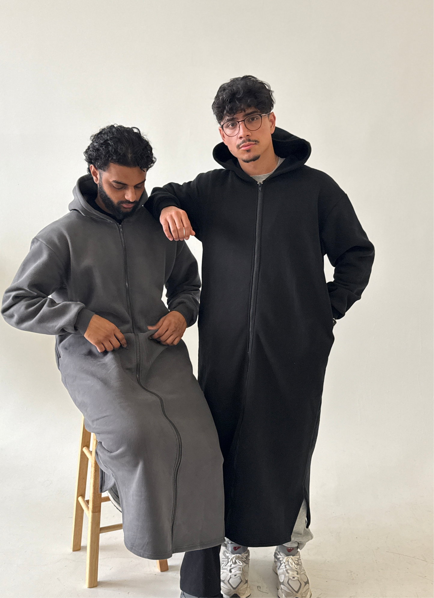 Long Full-Zip Hoodie