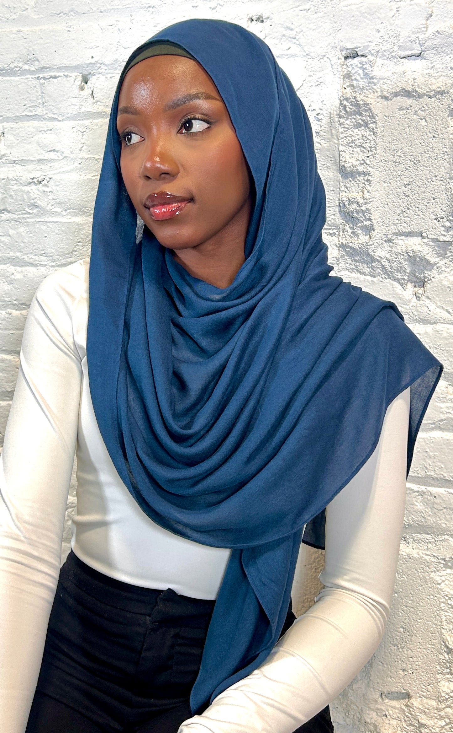 Blue Modal Hijab