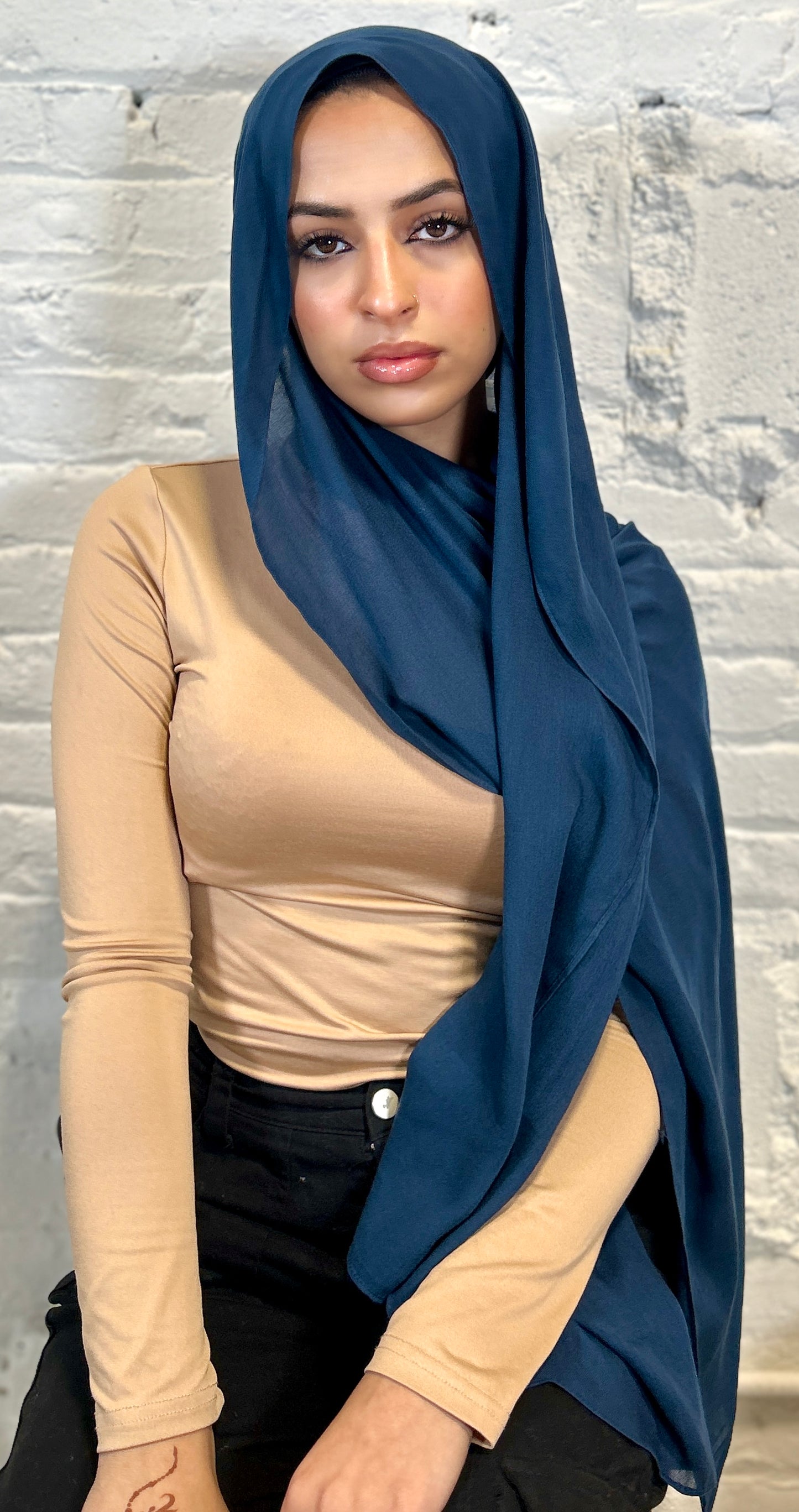 Blue Modal Hijab