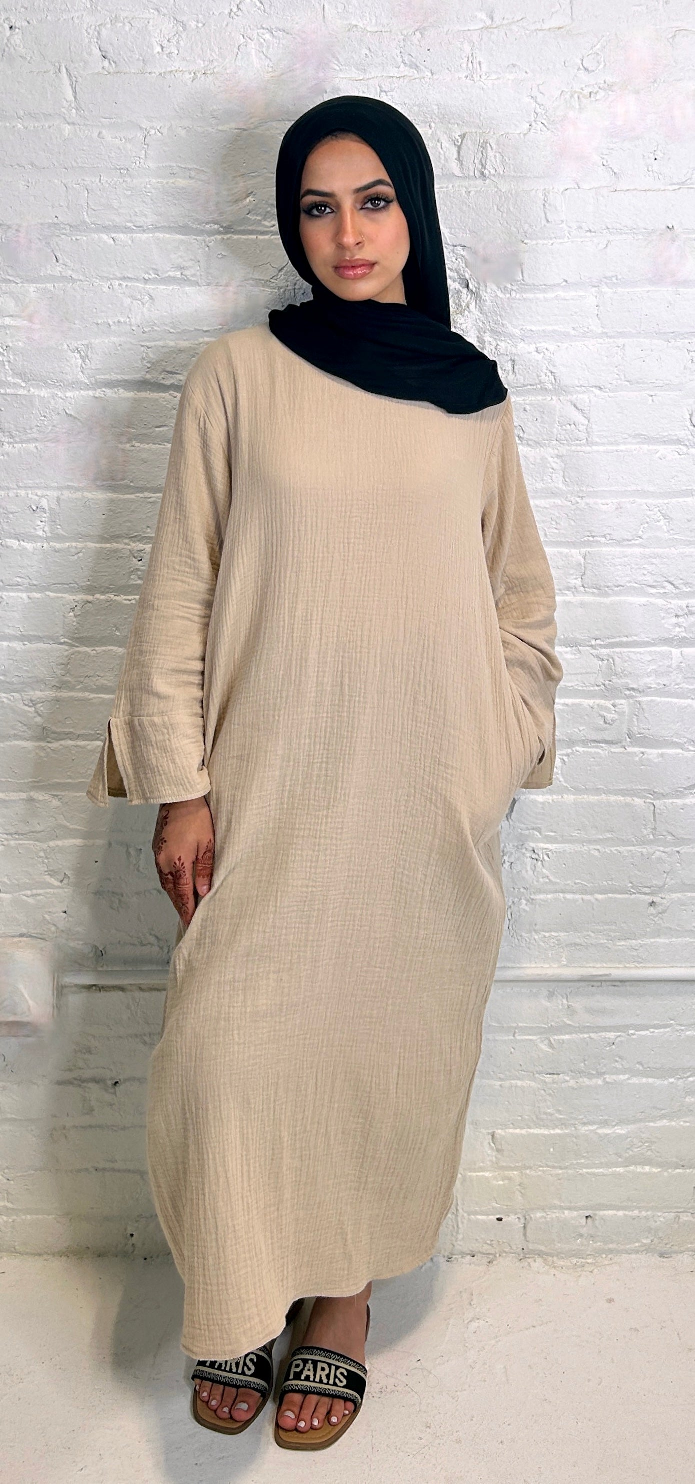 Cotton Maxi Abaya