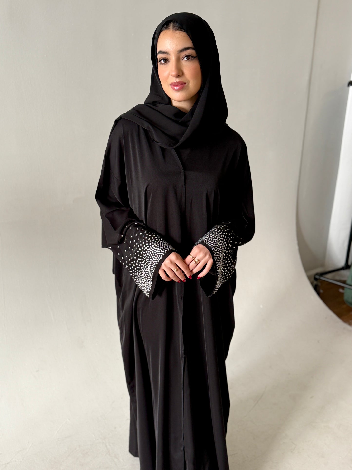 Crystal Veil Abaya