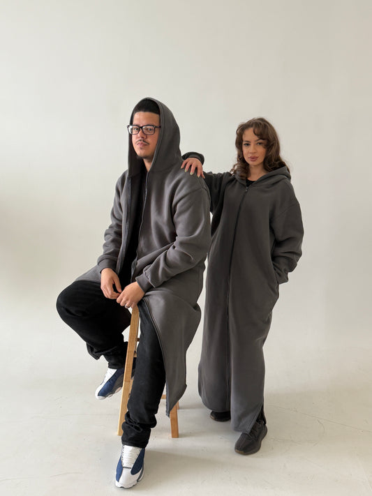 Long Full-Zip Hoodie
