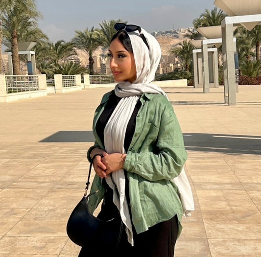 Stone Grey Modal Hijab