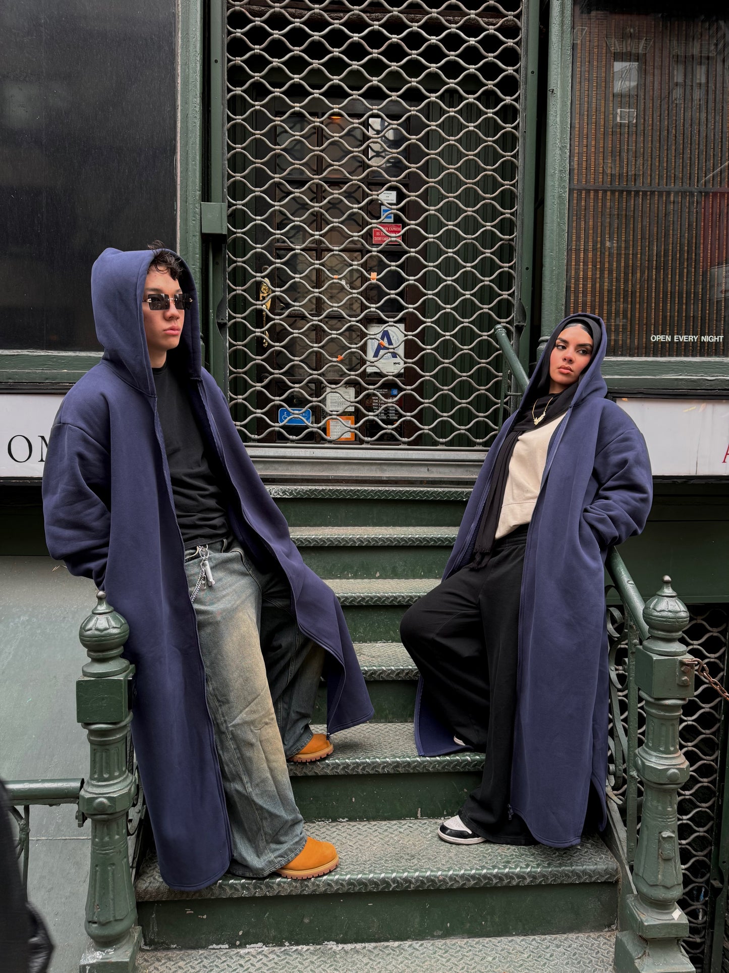 Long Full-Zip Hoodie