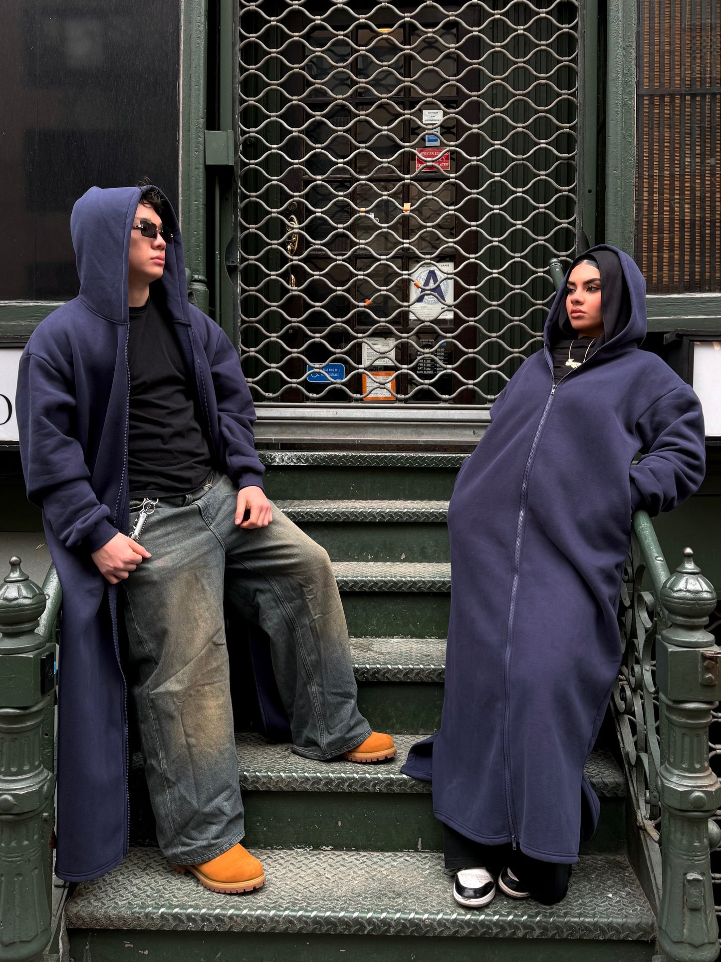 Long Full-Zip Hoodie